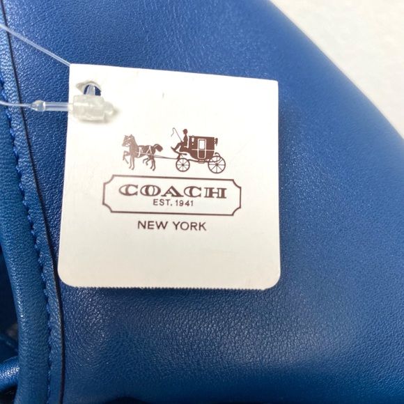 Coach Legacy Leather Duffle in Cobalt - NWT - Picture 11 of 11